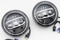 JEEP WRANGLER JK 2007-2018 LAMPY PRZEDNIE LED MODEL ARMY 7"