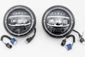 JEEP WRANGLER JK 2007-2018 LAMPY PRZEDNIE LED MODEL ARMY 7"