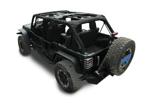 JEEP WRANGLER JK 2007-2018 4 DRZWI KLATKA ZABEZPIECZAJĄCA ANTYKAPOTAŻOWA CAGE DO SOFTTOP