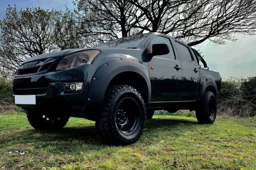 ISUZU D-MAX II RT 2012-2015 PRZED LIFTINGIEM POSZERZENIA BŁOTNIKÓW ABS