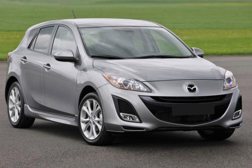 MAZDA 3 II BL 2008-2010 NAKŁADKI NA PRZEDNIE LAMPY PRZECIWMGIELNE WYPRZEDAŻ