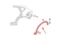 MAZDA CX-5 II KF 2017+ LISTWA BŁOTNIKA TYLNA LEWA KB7W51W60F