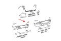 JEEP CHEROKEE V KL 2014-2018 PRZED LIFTINGIEM LAMPA PRZECIWMGIELNA PRAWY TYŁ 68102877AD