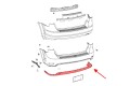 DODGE JOURNEY I 2010-2020 PO LIFTINGU SPOILER TYLNEGO ZDERZAKA 1 WYDECH 68088788AB