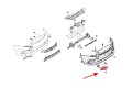 MITSUBISHI ASX 2016-2019 PO DRUGIM LIFTINGU KRATKA HALOGENU PRAWA 8321A718