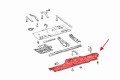 MERCEDES CLS C257 2018-2020 PRZED LIFTINGIEM MATERIAŁOWA OSŁONA PODWOZIA LEWA A2136806307