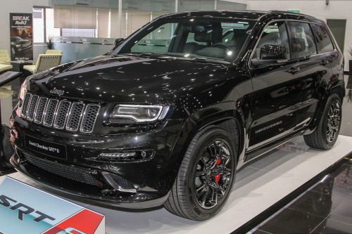 JEEP GRAND CHEROKEE WK2 2014-2017 SRT LISTWY PROGÓW + LISTWY BŁOTNIKÓW