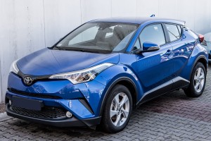 TOYOTA C-HR 2016-2023 ZASŁONKI PRZECIWSŁONECZNE KOMPLET 3SZT.
