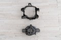 NISSAN NAVARA NP300 2014-2019 PRZED FACELIFTINGIEM LAMPA PRZECIWMGIELNA Z MOCOWANIEM LEWA 261558994A