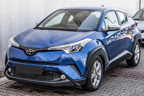 TOYOTA C-HR 2016+ POSZERZENIA BŁOTNIKÓW ABS