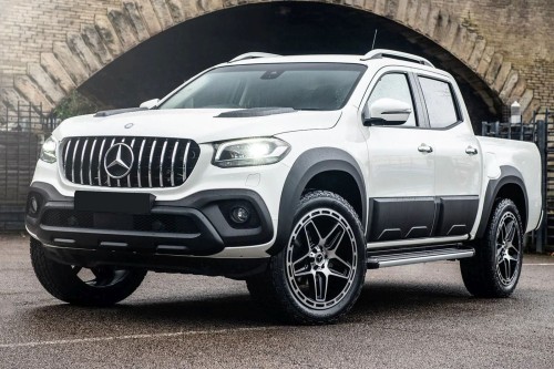 MERCEDES X-CLASS W470 2017-2020 POSZERZENIA BŁOTNIKÓW ABS POCKET STYLE