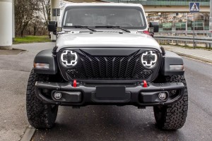 JEEP WRANGLER JL 2018+ KRATKA HALOGENU W ZDERZAK RUBICON LEWA BEZ PDC