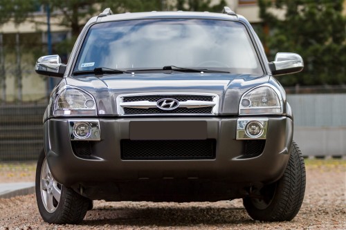 HYUNDAI TUCSON I 2004-2009 NAKŁADKI LAMP PRZECIWMGIELNYCH PRZEDNICH