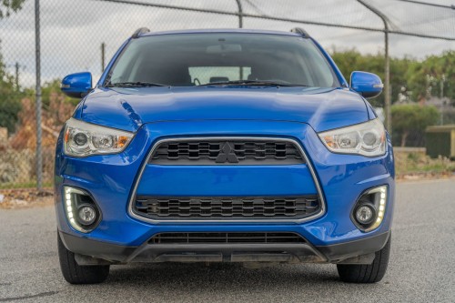 MITSUBISHI ASX 2013-2015 PO PIERWSZYM FACELIFTINGU CHROMOWANA RAMKA GRILLA 6402A275