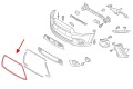 MITSUBISHI ASX 2013-2015 PO PIERWSZYM FACELIFTINGU CHROMOWANA RAMKA GRILLA 6402A275
