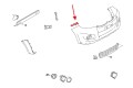 TOYOTA HILUX VII 2012-2015 PO DRUGIM FACELIFTINGU ŚLIZG PRZEDNIEGO ZDERZAKA PRAWY 521150K070
