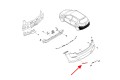 HYUNDAI i20 I 2012-2014 PO LIFTINGU ODBLASK TYLNEGO ZDERZAKA LEWY 924051J500