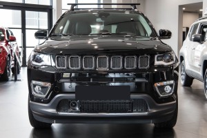 JEEP COMPASS II MP 2017-2020 PRZED FACELIFTINGIEM KRATKI RAMKI GRILLA ATRAPY CHROM 68405259AA