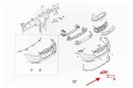 HYUNDAI ix35 2010-2015 KRATKA ZAŚLEPKA PRZEDNIEJ LAMPY PRZECIWMGIELNEJ PRAWA 865862Y000