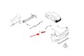 HYUNDAI i20 II GB 2014-2018 PRZED LIFTINGIEM  LAMPA PRZECIWMGIELNA ODBLASK TYLNY LEWY 92405C8100