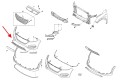 HYUNDAI TUCSON III TL 2015-2018 PRZED LIFTINGIEM ZAŚLEPKA HAKA PRZEDNIEGO ZDERZAKA 86519D3000