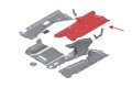 BMW X5 F15 2013-2018 MATERIAŁOWA OSŁONA PODWOZIA TYLNA LEWA 51757377151