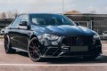 MERCEDES E-CLASS W213 AMG 2020+ PO LIFTINGU GRILL GT BRABUS STYLE CZARNY Z KAMERĄ