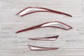MAZDA CX-5 II KF 2017-2021 PRZED FACELIFTINGIEM CHROMOWANE BREWKI TYLNYCH LAMP