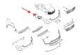 KIA SORENTO III UM 2014-2017 PRZED LIFTINGIEM HALOGEN LAMPA PRZECIWMGIELNA PRAWA 92202C5110