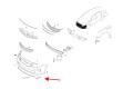 KIA OPTIMA IV JF 2015-2018 PRZED LIFTINGIEM CHROMOWANA LISTWA ZDERZAKA PRZEDNIEGO LEWA 86563D5000