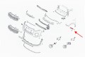 KIA SPORTAGE IV QL 2016-2021 ŚLIZG PRZEDNIEGO ZDERZAKA LEWY 86513F1000