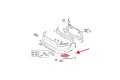 FORD MONDEO MK5 V 2014-2019 PRZED LIFTINGIEM RAMKA HALOGENU KRATKA ZDERZAKA LEWA DS7319953TAW