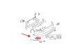 FORD FUSION MK2 II 2014-2017 PRZED LIFTINGIEM RAMKA HALOGENU KRATKA ZDERZAKA PRAWA DS7319952TAW