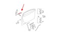 FORD EDGE MK2 II 2014-2021 KLAMKA ZEWNĘTRZNA PRZEDNICH LEWYCH DRZWI DS73F22405AB