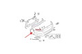 FORD FUSION MK2 II 2012-2016 PRZED FACELIFTINGIEM ŚLIZG PRZEDNIEGO ZDERZAKA PRAWY DS7317E856CB