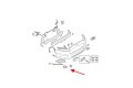 FORD FUSION MK2 II 2014-2017 PRZED LIFTINGIEM CHROMOWANA RAMKA PRZEDNIEGO HALOGENU PRAWA DS7Z17E810AA