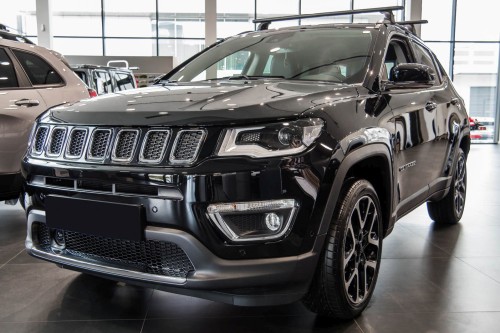 JEEP COMPASS II MP 2017-2020 LISTWA PRZEDNIEJ LAMPY PRZECIWMGIELNEJ CHROM LEWA 6PB41SZ0AA