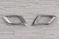 NISSAN X-TRAIL III T32 2014-2017 PRZED FACELIFTINGIEM NAKŁADKI PRZEDNICH LAMP PRZECIWMGIELNYCH CHROM