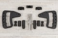 JEEP WRANGLER JK 2007-2018 METALOWE UCHWYTY OFF-ROAD CZARNE