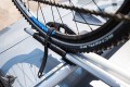 BAGAŻNIK UCHWYT ROWEROWY SREBRNY - DLA TRZECH ROWERÓW