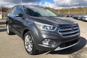 FORD ESCAPE MK3 III 2016-2019 PO FACELIFTINGU SPOILER DOKŁADKA PRZEDNIEGO ZDERZAKA BEZ PDC GV4517F775AB