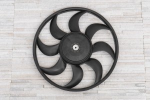 FORD FOCUS MK3 III 2014-2018 PO LIFTINGU WIATRAK WENTYLATORA CHŁODNICY BEZ OBUDOWY I SILNIKA BV618C607KC 