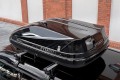 BOX DACHOWY BAGAŻNIK KUFER NA DACH 360L MODEL ROMA CZARNY