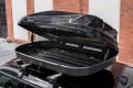 BOX DACHOWY BAGAŻNIK KUFER NA DACH 360L MODEL ROMA CZARNY