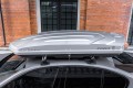 BOX DACHOWY BAGAŻNIK KUFER NA DACH 420L MODEL LONDON SREBRNY