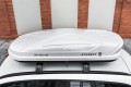 BOX DACHOWY BAGAŻNIK KUFER NA DACH 450L MODEL MADRID BIAŁY