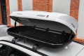 BOX DACHOWY BAGAŻNIK KUFER NA DACH 450L MODEL MADRID BIAŁY