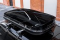 BOX DACHOWY BAGAŻNIK KUFER NA DACH 450L MODEL MADRID CZARNY