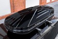 BOX DACHOWY BAGAŻNIK KUFER NA DACH 450L MODEL MADRID CZARNY