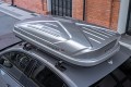 BOX DACHOWY BAGAŻNIK KUFER NA DACH 450L MODEL MADRID SREBRNY